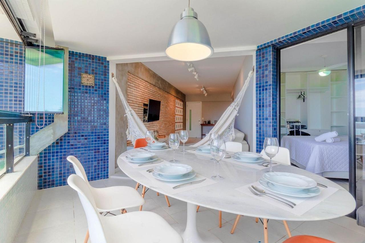 Rv01 Excelente Quarto E Sala Pe Na Areia, Rio Vermelho Apartament Salwador Zewnętrze zdjęcie