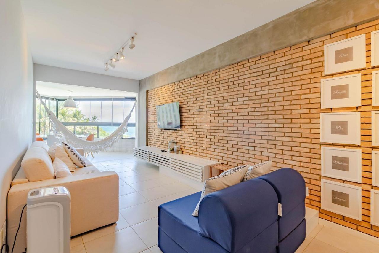 Rv01 Excelente Quarto E Sala Pe Na Areia, Rio Vermelho Apartament Salwador Zewnętrze zdjęcie